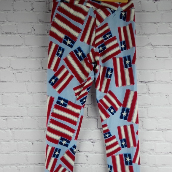 Mom & Me set 2 LIMITED Americana LuLaRoe leggings SOFT High-waist 4th of July - Picture 2 of 8